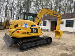 Excavatrice Komatsu PC70 d'occasion fabriquée au Japon, d'occasion, d'origine, avec moteur importé - Product Image 2