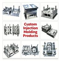 Service de moulage par injection de PP et PE de qualité électronique, isolation antistatique, haute précision, livraison rapide, composants industriels