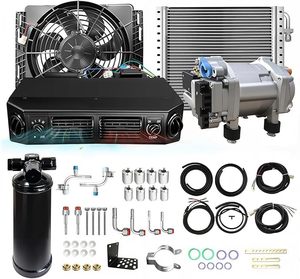 Aire Acondicionado Universal para Auto de 12v/24v CC, 9600 BTU, 2200W, para Camioneta, con Bajo Consumo de Energía y Alta Eficiencia - Product Image 1