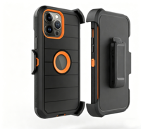 Coque de protection robuste en plastique antichoc rayée pour iPhone 17 Pro Max 18, compatible avec iPhone 18 Pro Max 16 17 14 12 13 X