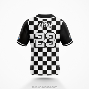 Baseball Jersey Sublimation Custom, niedrige MOQ, Stickerei - Product Image 5