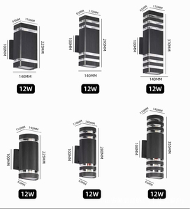 <span class=keywords><strong>Lampe</strong></span> murale électrique extérieure d'usine LED étanche pour Villa couloir jardin terrasse balcon porte jardin carré lumières LED - Product Image 1