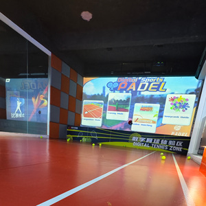 Máquina de Entrenamiento de Pádel Inteligente LJ Red con Sistema de Puntuación y Simulador AR, Construcción Metálica para Partidos Recreativos / Centros Comerciales / Clubes Deportivos - Product Image 1