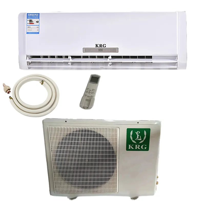 CE SASO Inverter Hanging AC Wall Spilt Air Conditioning with Heat Pump Mounted Air conditioner Mini 1ton 12000BTU System price