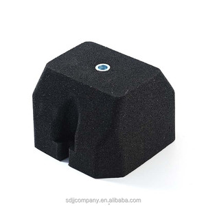 Support de base pour unité de climatisation extérieure avec coussinets antichoc et pieds en caoutchouc moulé pour unité extérieure de <span class=keywords><strong>climatiseur</strong></span>, <span class=keywords><strong>bloc</strong></span> en caoutchouc découpé - Product Image 3