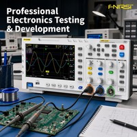 FNIRSI-1014D Dual-Channel Digital Oscilloscope + 100MHz 1GS/s Signal Generator Dual-Channel Color Display Repair Education R&D