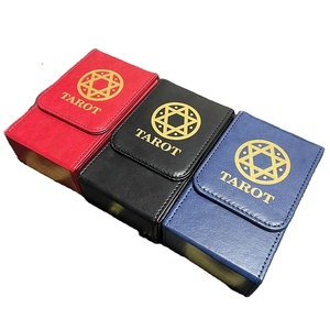 Mio 80 + cao cấp PU da giao dịch thẻ boong Hộp bảo vệ Tarot trường hợp thẻ với phong cách lưu trữ bao bì - Product Image 2