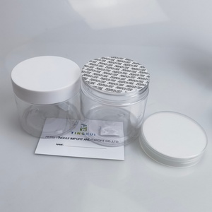 Bocaux en plastique PET transparents de 50 ml à 250 ml avec couvercles à vis pour usage cosmétique, logo personnalisé disponible - Product Image 4