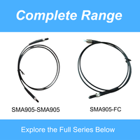 Cable de Fibra Óptica SMA905, Cable de Conexión de Fibra Óptica SMA905-SMA905 con Conectores SMA905 Especiales para Centro de Datos