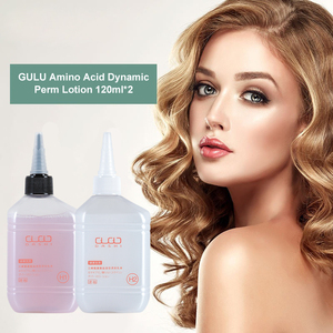 Loción Definidora de Rizos Dinámica con Aminoácidos <span class=keywords><strong>GULU</strong></span>, Loción Profesional para Peinado en Frío para Cabello Saludable y Dañado, 120ml*2 - Product Image 2