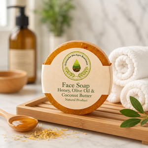 Jabón Facial de Miel Natural Personalizado, Jabón Facial Orgánico de Aceite de Oliva y Manteca de Coco, Venta al por Mayor - Product Image 6