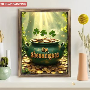 Cuadro en Lienzo con Marco de Madera de 20x30 Pulgadas de un <span class=keywords><strong>Lago</strong></span> en la Montaña al Amanecer - Product Image 2