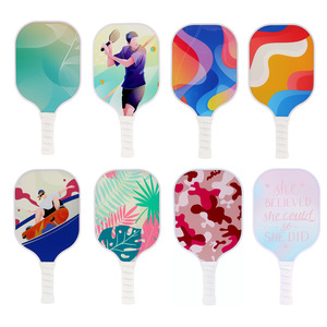 Paleta de Pickleball T700 de 40x20x1.3cm, Fibra de Vidrio de Alta Resistencia, Forma Estándar de Competición, Diseño Moderno - Product Image 1