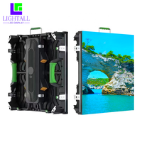 Location de scène de concert 3d géante vidéo P3.91 P4.8 polychrome personnalisée écran LED extérieur mur vidéo de fond de scène de concert