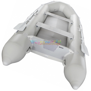 Bote Inflable de PVC, Bote Neumático para Adultos, Incluye Remos, Bote de Pesca Inflable para Lagos, Deportes Acuáticos, Capacidad para Deportes de Pesca - Product Image 5