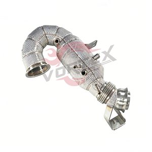 Sistema de Escape Vortex SS304 para Mercedes Benz AMG GT50/GT53/GT43/E53/GLE53/CLS53/GLS53 Motor M256, Acabado Pulido Espejo de Alta Calidad - Product Image 2