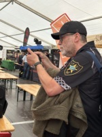Pistolet d'entraînement au tir au laser non létal IPSC pour la pratique quotidienne de tir à domicile et en cas de défense