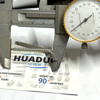 Sekrup Dek Kayu Torx SS201 T25 # 8 X 1-3/8 Inci Sekrup Self-Tapping Kepala Countersunk Datar Ulir Kasar Standar DIN Kelas 4.8