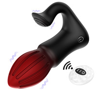 Meistverkaufter Raketenförmiger Analplug mit Mehrfrequenz-Vibration zur Prostatamassage für Männer Silikon Anal-Butt-Plug Sexspielzeug