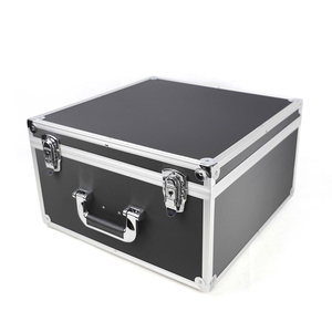 Mallette de rangement en aluminium de grande capacité personnalisée pour 2 rangées de CD, 200 pièces, étuis en aluminium pour disques vinyles et albums LP - Product Image 2