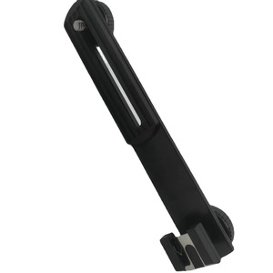 Soporte de luz horizontal Rongrui de 16 cm y 50 g con ruedas dobles para soporte de video, para montaje de cámara y micrófono - Product Image 4