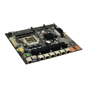 Scheda madre <span class=keywords><strong>Intel</strong></span> B85 Chipset 2 <span class=keywords><strong>DDR3</strong></span> 6 LAN 2 10 Gigabit fibra interfacce nuova scheda grafica integrata SATA con MSATA Hard - Product Image 5