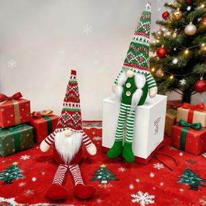 Gnomo Navideño Nórdico Hecho a Mano, Figura de Peluche con Gorro de Punto, Muñeco de Hilo, Adorno para Decoración del Hogar - Product Image 3