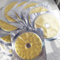 Vente en gros de masque médical, Gold, blanc, collagène, agrandissement, poitrine en cristal, pour femmes