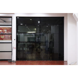 Porte de <span class=keywords><strong>garage</strong></span> moderne en verre sans cadre isolé électronique 9x8 / 8x7 / 12x7 / 9x7 pour maison - Product Image 6