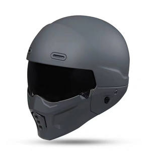 Domestique <span class=keywords><strong>Scorpion</strong></span> <span class=keywords><strong>Moto</strong></span> Été Voiture Électrique Rétro Casque Complet <span class=keywords><strong>Moto</strong></span> Quatre Saisons et Demi Casque Ventilé Respirant - Product Image 4