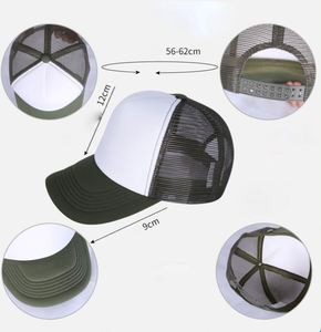 Gorra Trucker de Malla Snapback de 5 Paneles con Espuma Frontal, Gorra Trucker Personalizada, Gorras de Béisbol Lisas, Logotipo Bordado Personalizado - Product Image 5