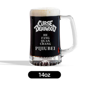 Wholesale EffiPrint 14oz Personalized <strong>Beer</strong> <strong>Glass</strong> Tumbler Dropshipping Laser Engraved Design Customized - Product Image 4