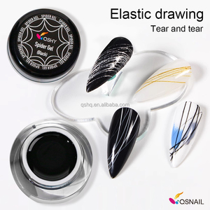 Smalto Semipermanente UV 5ml Effetto <span class=keywords><strong>Ragnatela</strong></span> Rossa, Non Tossico, Resina Polimerizzabile UV, Certificato CE, Lunga Durata 3-4 Settimane, Facile da Applicare, Effetto Filo di Spago, Fai da Te - Product Image 3