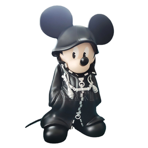Décoration artistique de Noël et de mariage en résine de fibre de verre de haute qualité, peinte à <span class=keywords><strong>la</strong></span> <span class=keywords><strong>main</strong></span>, motif Minnie noire, collection King's Heart - Product Image 1