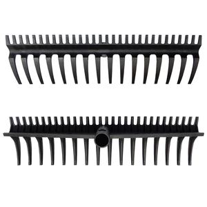 Rastrillo para Hojas y Césped 16T, Diseño de Doble Propósito, Poste Telescópico Ligero de Aluminio (150 cm), Cabezal Negro PA+FG, Hecho en Taiwán, Calidad - Product Image 2