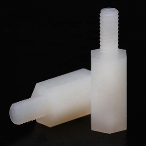 Entretoises hexagonales en nylon noir M2, M2.5, M3, M4, M5 – Entretoises mâles et femelles - Product Image 4