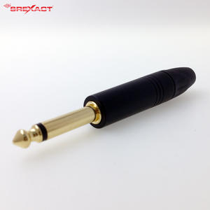 Garantía de Calidad Conector de Audio Mono Profesional de 6.35mm con Carcasa de Aluminio y Contactos de Cobre con Punta Chapada en Oro - Product Image 3