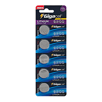 Batterie au lithium bouton CR2016 3V à haute capacité et à prix avantageux pour télécommande/machine de point de vente, 5 pièces/boîte blister
