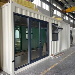 <span class=keywords><strong>Cabane</strong></span> modulaire de loisirs de jardin personnalisable, confortable et petite, avec salle de bain, préfabriquée, mobile, conteneur en acier de 20 pieds, maison de campagne - Product Image 2