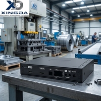 Carcasa de Aluminio Personalizada con Puertos HDMI, USB y RJ45, Codificador/Decodificador de Señal HDMI, Equipo de Transmisión de Video Industrial