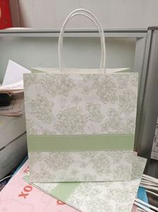 Durable Eco Kraft <b>Wrapping</b> Bag Multi-scene Applicable <b>Paper</b> Tote for Florist Packaging and Daily Retail Sales - Product Image 4