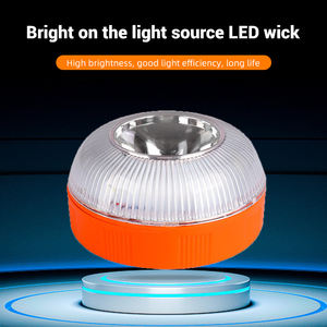 Luz de Emergencia <span class=keywords><strong>V16</strong></span> para Coche <span class=keywords><strong>Baliza</strong></span> de Advertencia Lámpara <span class=keywords><strong>Recargable</strong></span> de Inducción Magnética Luces Estroboscópicas Automáticas Accesorios de Seguridad para Auto y Hogar - Product Image 5