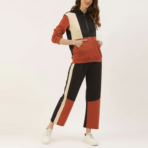 ชุดวอร์มผ้าใบน้ำหนักเบาของผู้หญิงสำหรับใส่ในฤดูหนาวสไตล์ลำลองลายพื้นโลโก้ตามสั่งแบบ2024 - Product Image 1