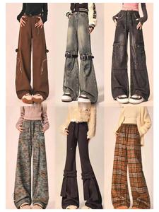 Haute qualité femmes mi-hauteur bottes coupe jean avec coupe ample petit drapé broderie respirant hiver Style décontracté à choisir - Product Image 4