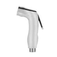 Nouveau pulvérisateur de bidet Shattaf ABS Premium haute pression, ensemble de pulvérisateur manuel pour toilettes musulmanes en plastique, hygiène de salle de bain chromé