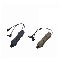Pointeur laser noir et sable avec queue de rat, éclairage IR, en plastique ABS, support de montage pour lunette L3