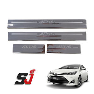 การออกแบบใหม่อุปกรณ์เสริมอัตโนมัติประตูธรณีประตูแผ่นป้องกันสำหรับ<span class=keywords><strong>2021</strong></span> Altis Corolla - Product Image 1