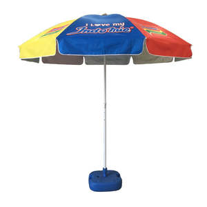 Personalizado al por mayor al aire libre grande <span class=keywords><strong>de</strong></span> 8,5 pies <span class=keywords><strong>de</strong></span> lujo redondo mercado junto a la piscina Patio Resort sombrilla <span class=keywords><strong>de</strong></span> playa - Product Image 1