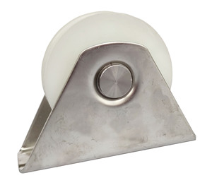 <span class=keywords><strong>Roulette</strong></span> de <span class=keywords><strong>porte</strong></span> d'usine de rainure en U, roue soutenue par support en acier - Product Image 5