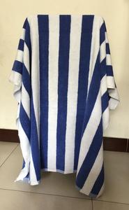 <span class=keywords><strong>Blanc</strong></span> <span class=keywords><strong>Bleu</strong></span> Coton Hôtel 30X60 "Serviettes <span class=keywords><strong>De</strong></span> Piscine Cabana Stripe Serviettes <span class=keywords><strong>De</strong></span> <span class=keywords><strong>Plage</strong></span> - Product Image 2
